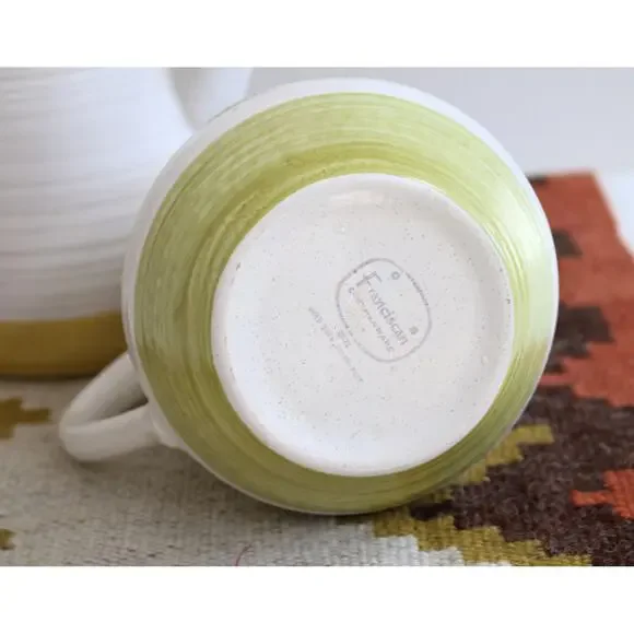 1970's Franciscan Mid Century Pitchers Set of Two 60's Earthenware Hacienda Gold - Picture 4 of 7